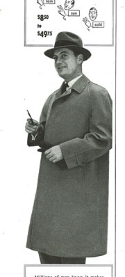 典型的　当時のアメリカのビジネスマン　１９５４年（広告）